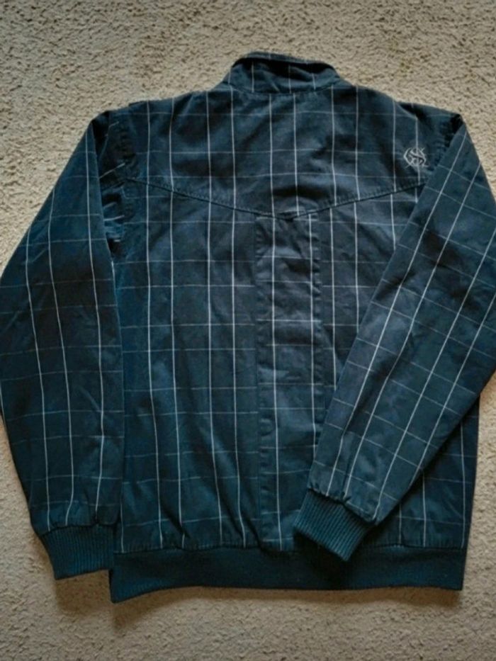 Belle veste zippée Quicksilver Vintage noire à carreaux - photo numéro 9