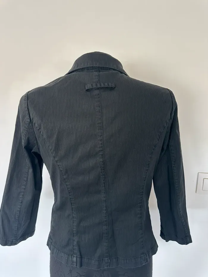 Veste blazer cintré noir - photo numéro 5