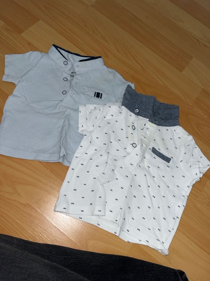 Lot polo bébé