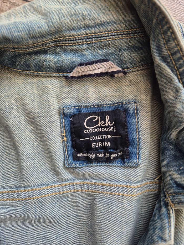 Veste jean clockhouse - photo numéro 2