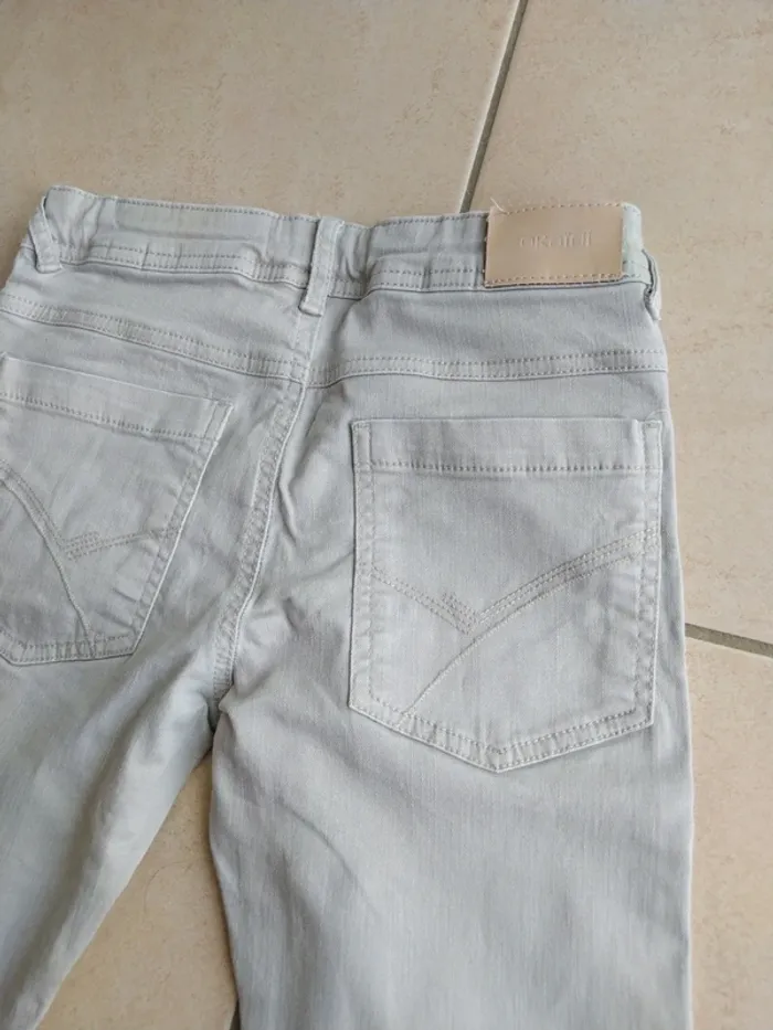 Jeans garçon taille 10 ans skinny marque Okaïdi - photo numéro 8