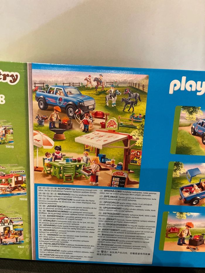 Playmobil country 70518 maréchal ferrant mobile avec son pickup poney poulain enfant neuf. - photo numéro 6