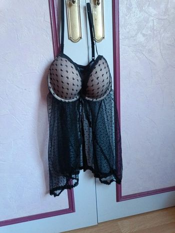 Nuisette noire dentelle 95C (95 C)