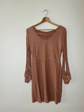 Robe scintillante bronze – Taille S