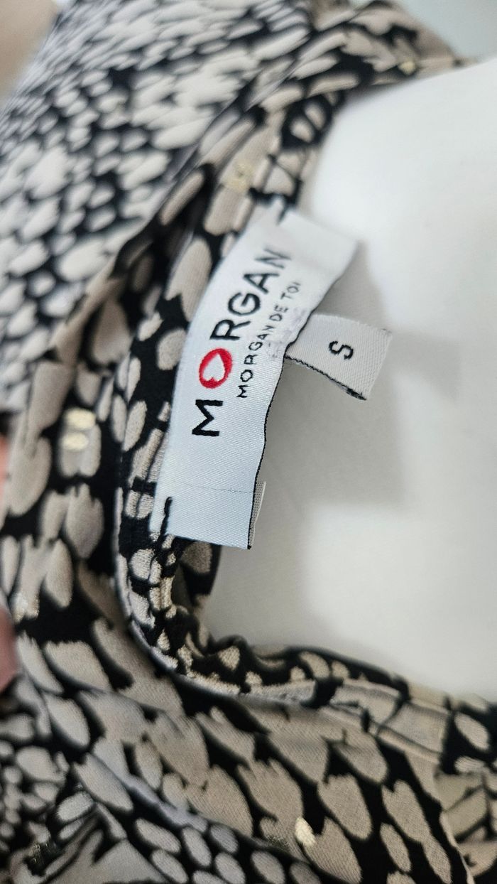 Blouse col lavallière, taille S, Morgan - photo numéro 4