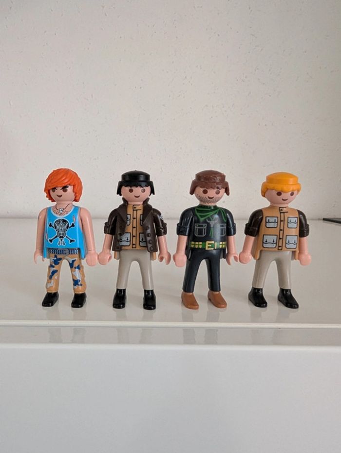 Playmobil lot personnage homme divers
