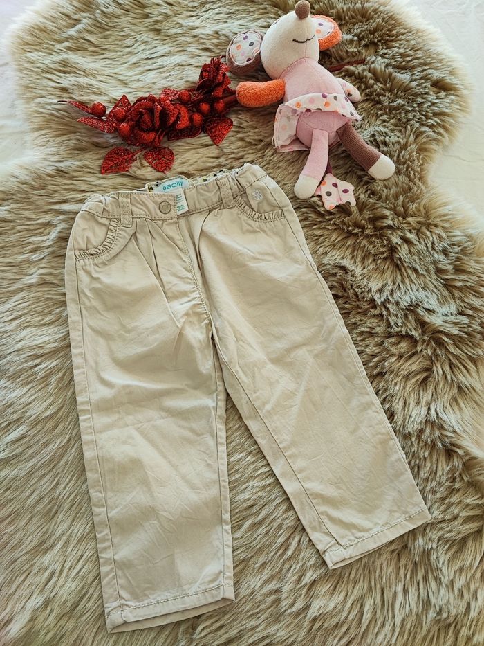 Lot 2 pantalons obaibi 6 mois - photo numéro 5
