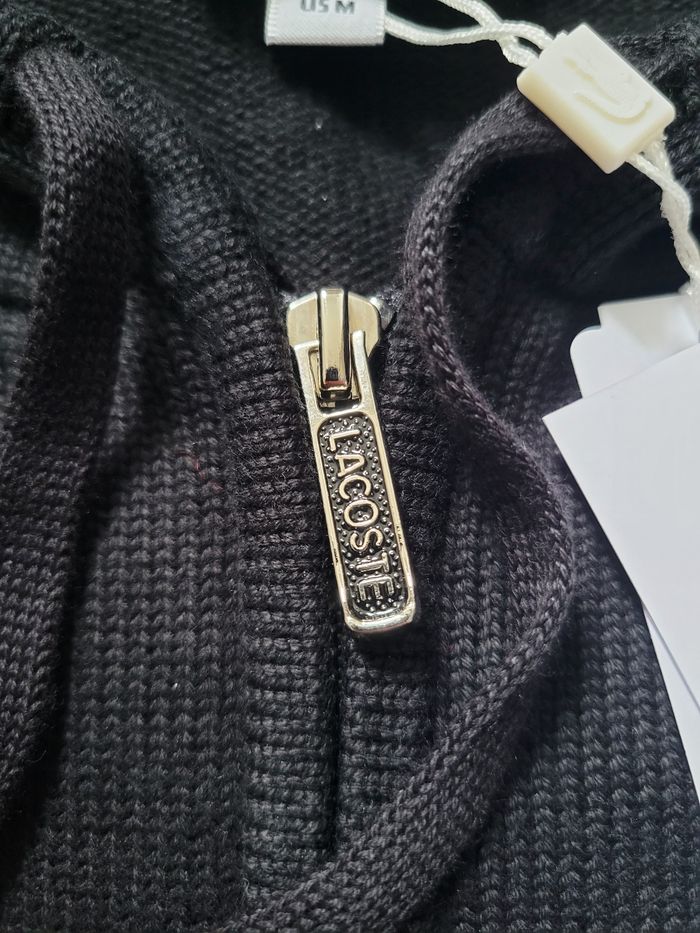 Gilet Lacoste Noir - photo numéro 5