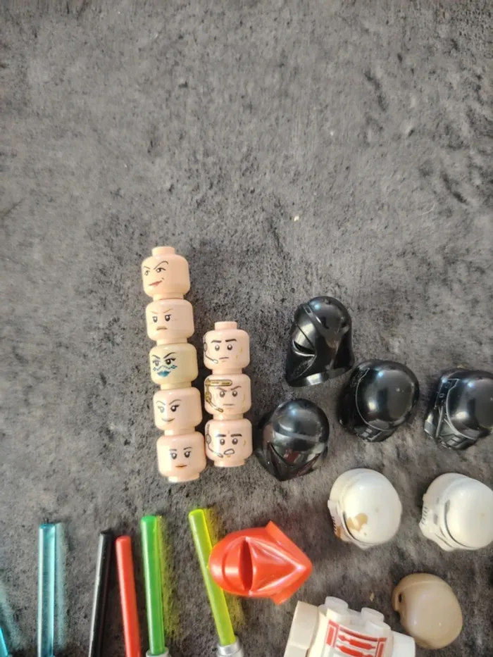 Lot vrac lego star wars pièces détachées incomplètes - photo numéro 3