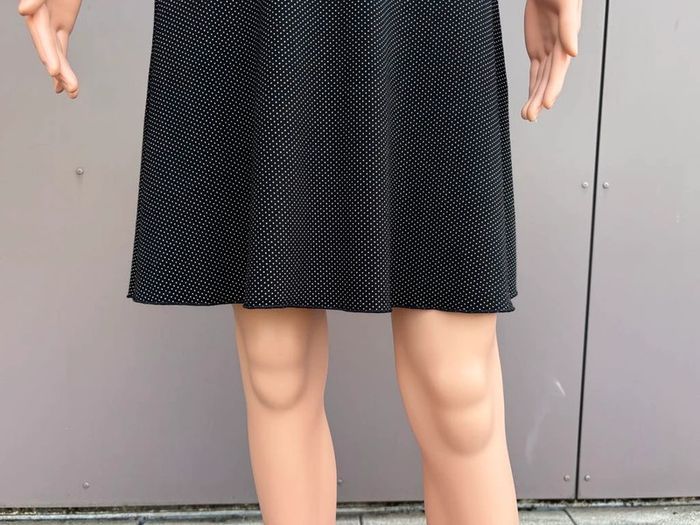 Robe noire à pois blancs Cache Cache – Taille 38 – Très bon état - photo numéro 4