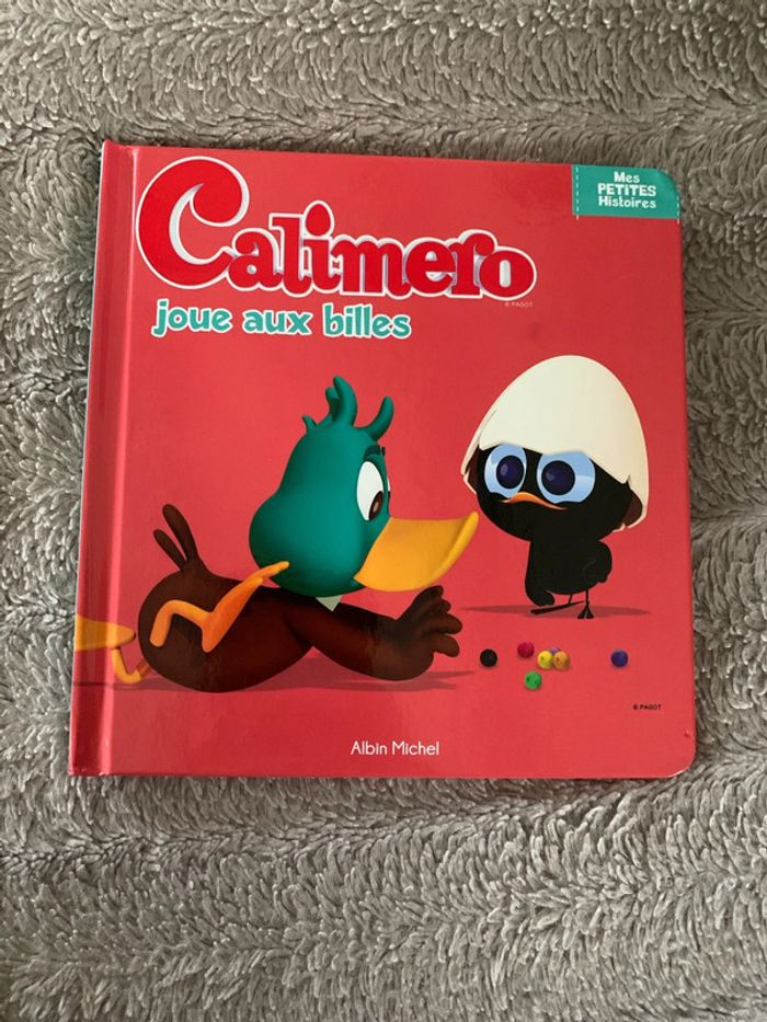 Livre Calimero joue aux billes Albin Michel neuf