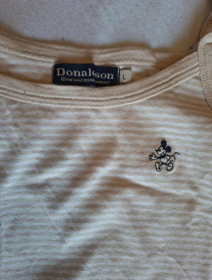 Debardeur à rayures beige - photo numéro 3