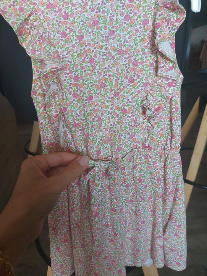 Robe fleurie rose Vertbaudet 6 ans - photo numéro 5