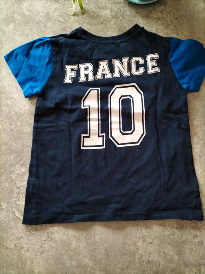 Tee-shirt bleu Taille 4/5 ans - photo numéro 5