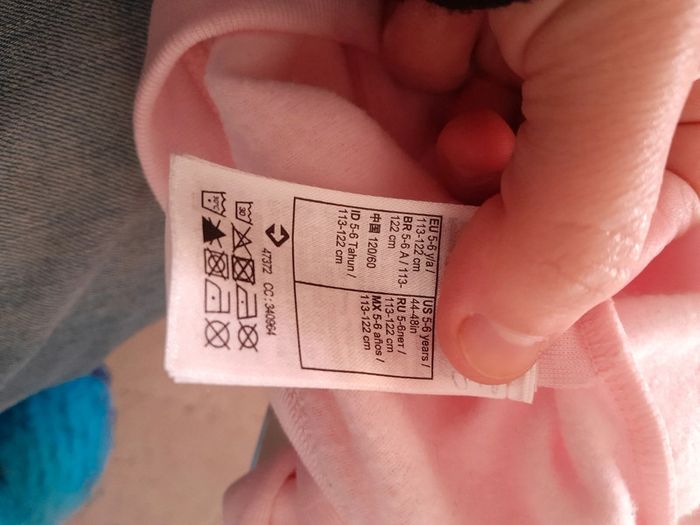 Gilet caché cœur rose 5/6 ans - photo numéro 2