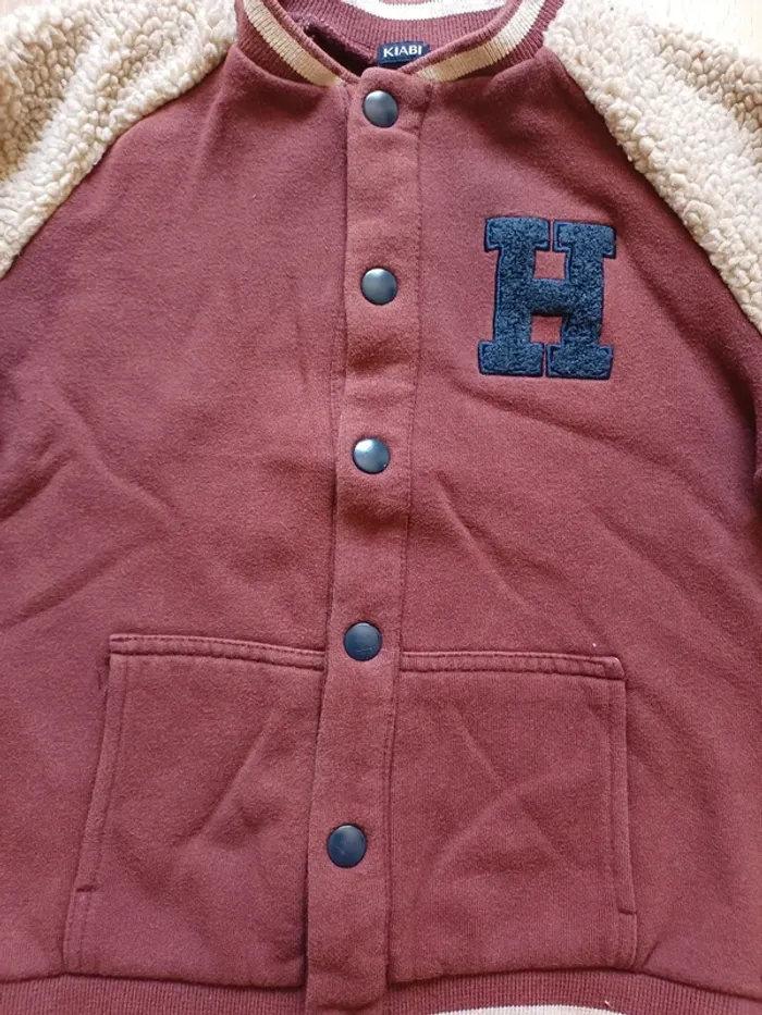 Veste bi matière kiabi - photo numéro 4