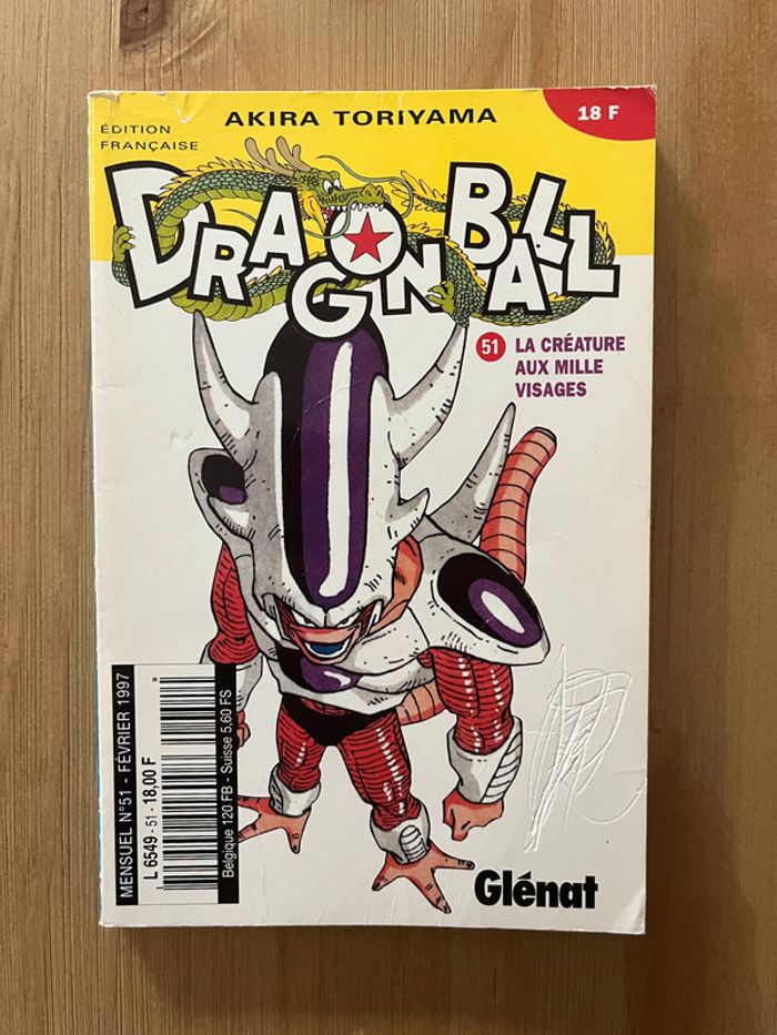 Lot 9 manga Dragon Ball - Akira Toriyama - photo numéro 8