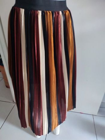 #kytieMfemme. Jupe longue plissée taille M