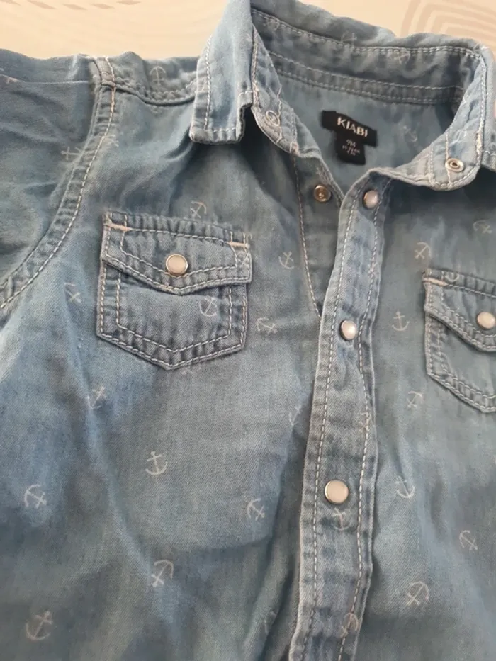 Chemisette jeans - photo numéro 2