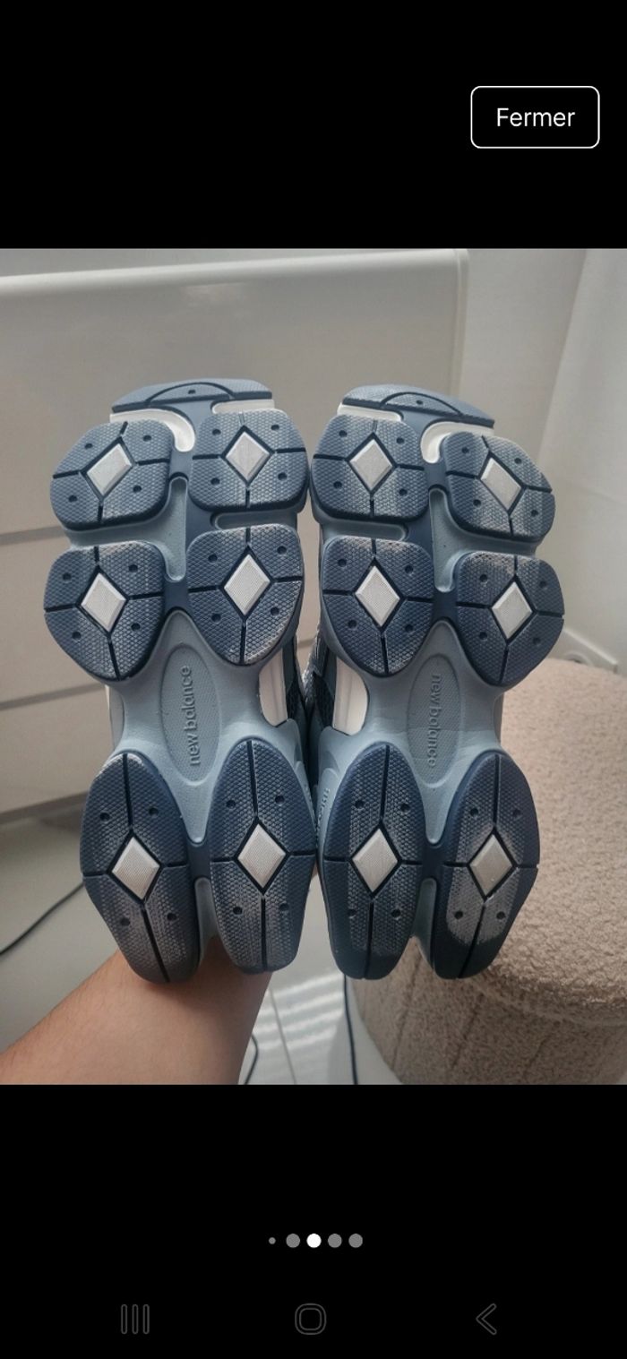 Basket running New balance abzorb 9060 bleu et gris - photo numéro 7