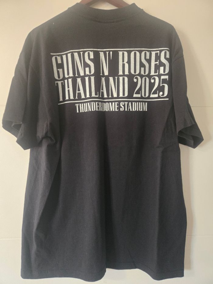 T-shirt rétro Guns N roses thailand rock vintage XL - photo numéro 2