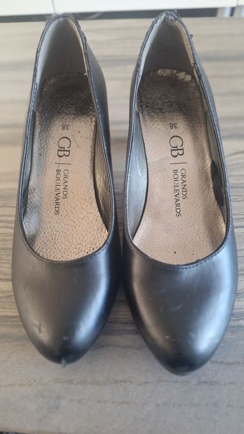 Chaussure talon noir