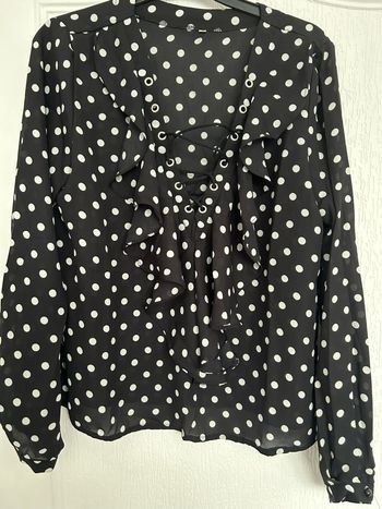 Blouse à pois