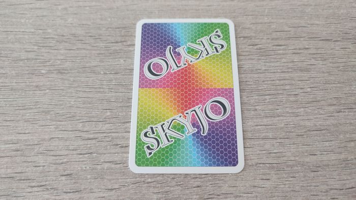 Carte numéro 7 n°7 pièce détachée Skyjo jeu de société #E15 - photo numéro 2