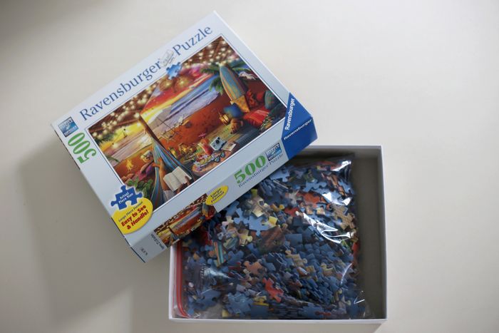 Puzzle 500 pièces XXL "Coucher de soleil sur la plage" Ravensburger - photo numéro 6