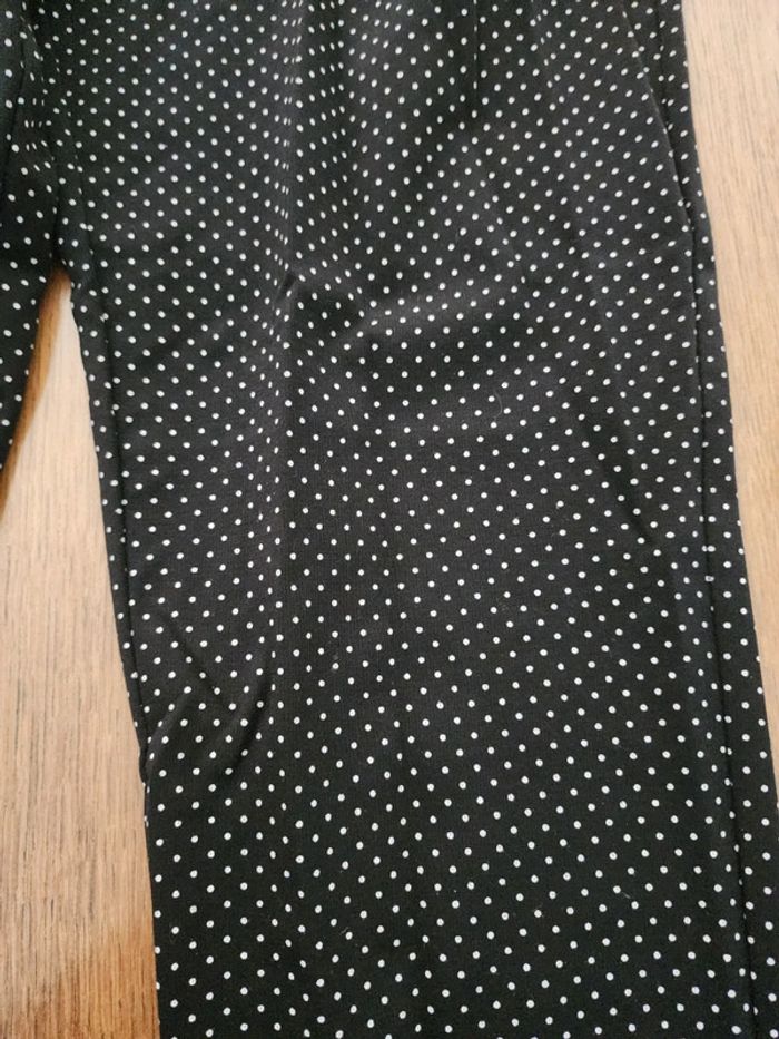 Pantalon noir à pois - photo numéro 2