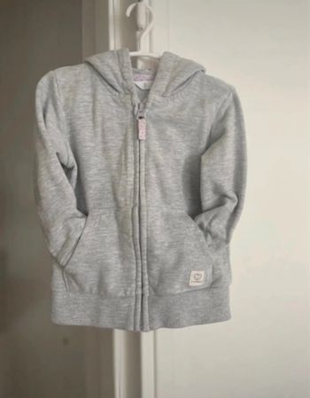 Gilet sweat à capuche mango kids