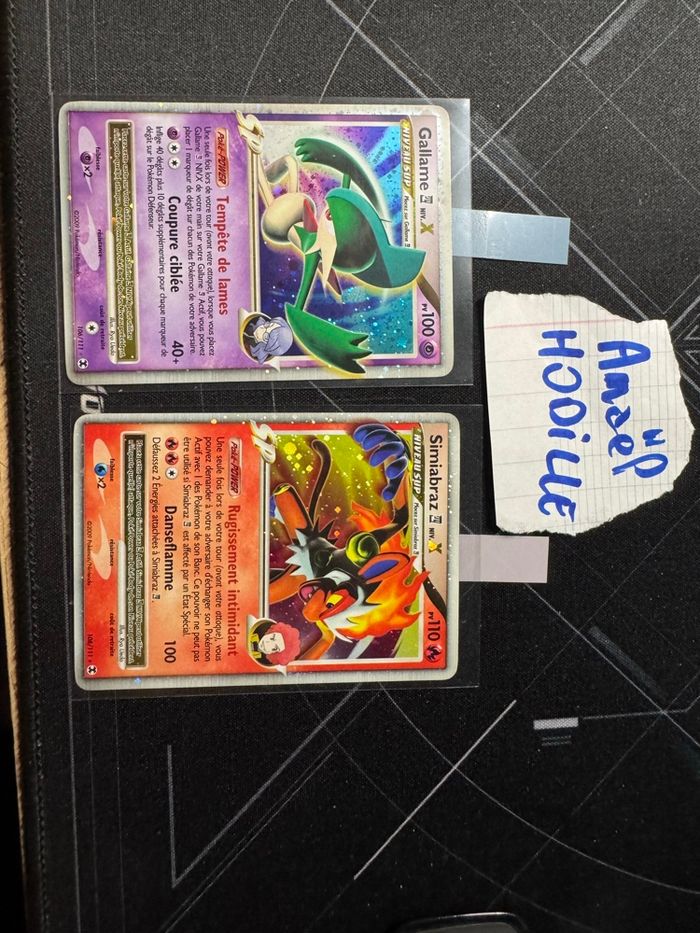 Lot pokemon rare escouade et niv X - photo numéro 4