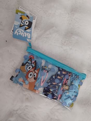 Trousse Bluey accessoires cheveux coiffure neuf 