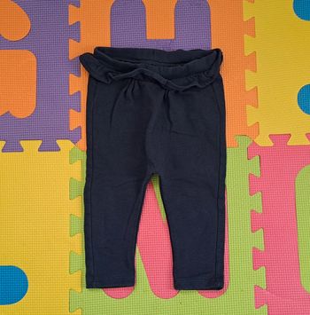 Pantalon legging bleu marine, tao, taille 6 mois (68 cm)