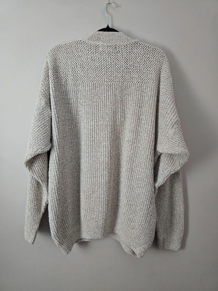 Pull Eddie Bauer col boutonné beige taille XXL – Style classique et confort optimal - photo numéro 3