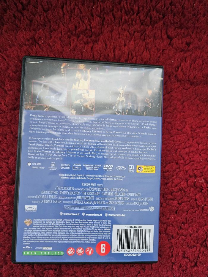 Dvd the bodyguard - photo numéro 2