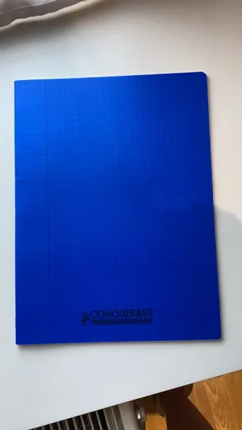 Cahier bleu
