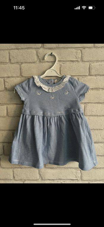 Robe Cyrillus taille  12 mois