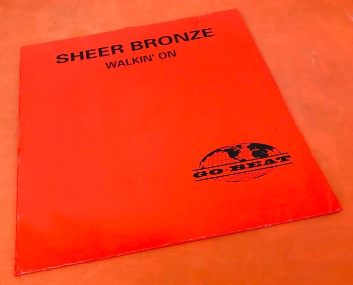 Vinyle 33 tours Sheer Bronze Walkin' on (1992) Label: Go! Discs 869 8671 - photo numéro 2