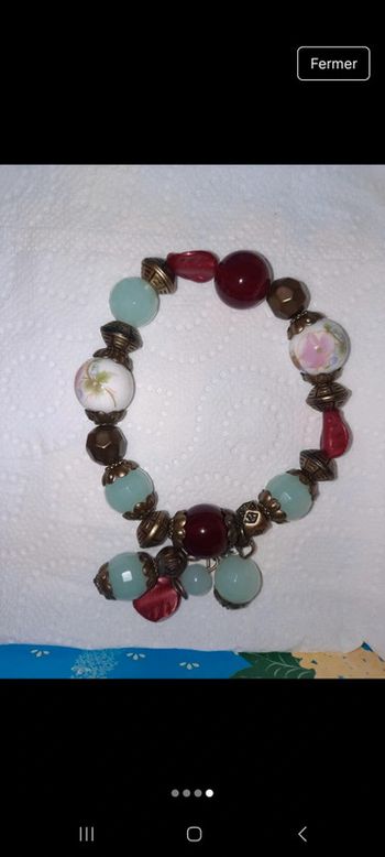 Bracelet élastique vintage