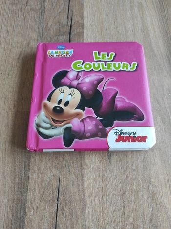 Livre : les couleurs, la maison de Mickey