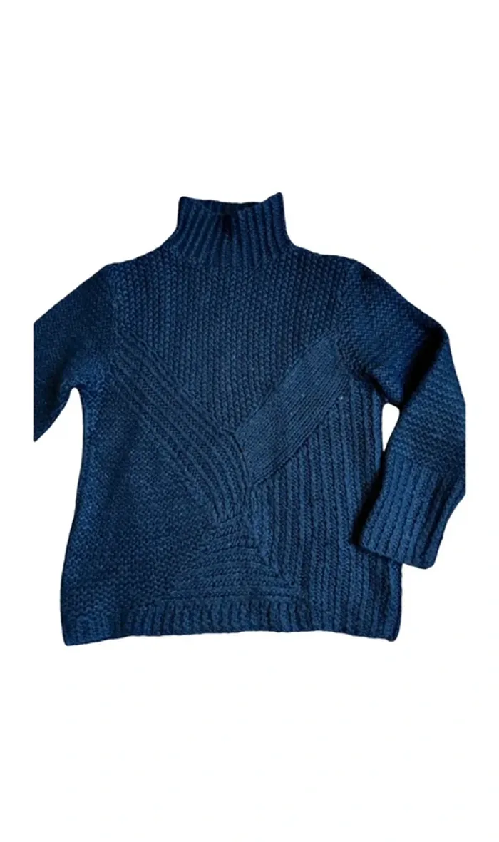 Superbe pull Gerard Darel, 50% laine, taille 3, noir - photo numéro 8