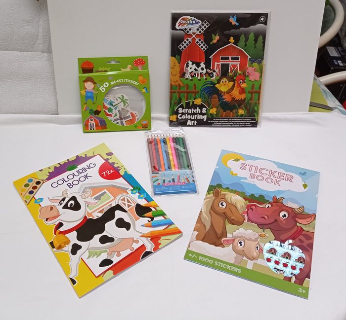 Lot activités les animaux de la ferme - NEUF