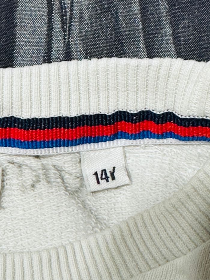 Sweat Deeluxe blanc cassé - 14 ans - Très bon état - photo numéro 7
