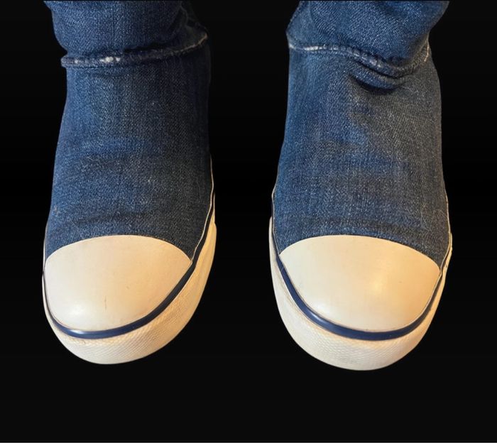 Boots / botte / basket en jeans - photo numéro 5