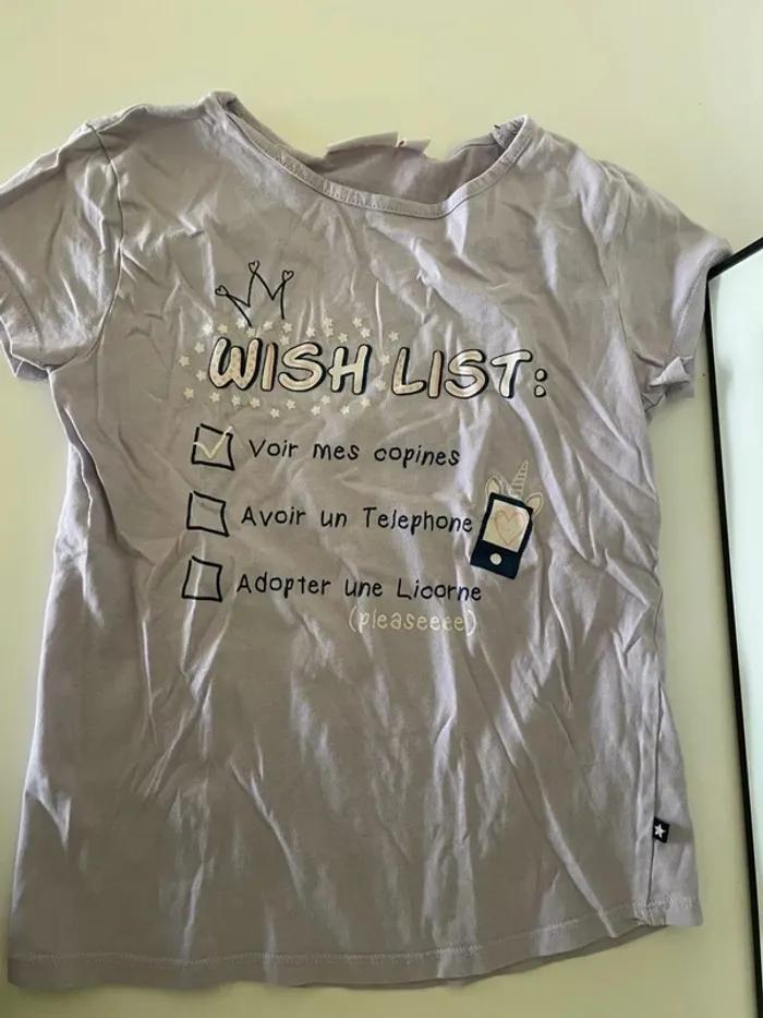 T-shirt Lili marelle 10 ans - photo numéro 3