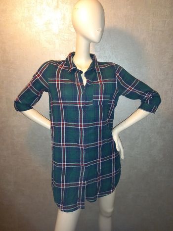 robe chemise à carreaux atmosphère taille 40