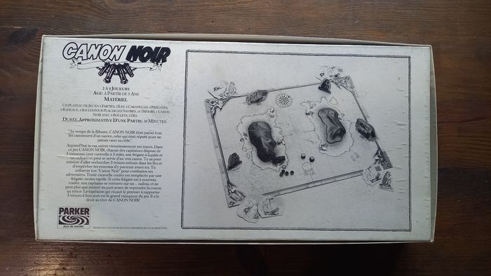 [complet] Jeu - Canon Noir - 1979 - photo numéro 2