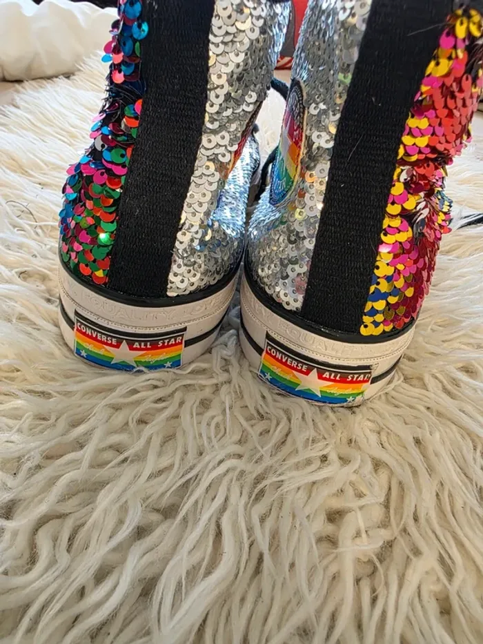 Converse rainbow LGBT+ p38 - photo numéro 8