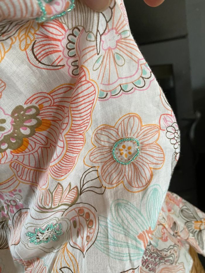 Débardeur péplum ICHI taille S - photo numéro 7